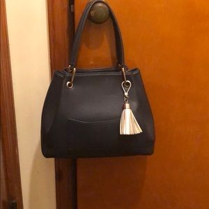 Navy Blue Small Shoulder Bag